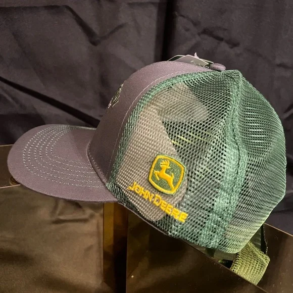 John Deere TriGreen Equipment Gray and Green Cap NWT - Picture 5 of 9